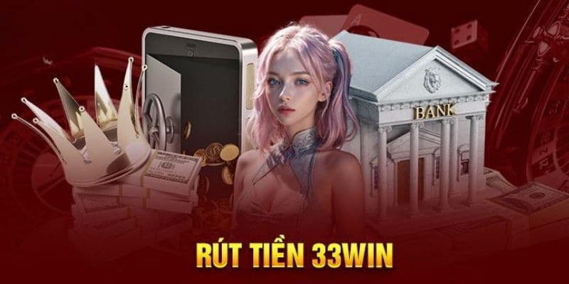 Chọn mục rút tiền đúng trên menu hệ thống